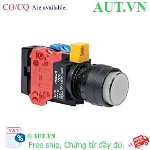 Ảnh của Nút nhấn nhả IDEC HW1L-M2F11QD-W-12V D22 1NO+1NC (Trắng)
