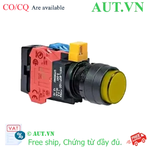 Ảnh của Nút nhấn nhả IDEC HW1L-M2F11QD-Y-6V D22 1NO+1NC (Vàng)