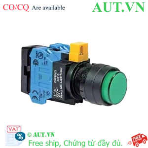 Ảnh của Nút nhấn nhả IDEC HW1L-M2F20QD-G-6V D22 2NO (Xanh)