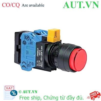 Ảnh của Nút nhấn nhả IDEC HW1L-M2F20QD-R-6V D22 2NO (Đỏ)