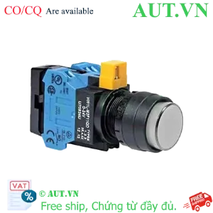 Ảnh của Nút nhấn nhả IDEC HW1L-M2F20QD-W-24V D22 2NO (Trắng)