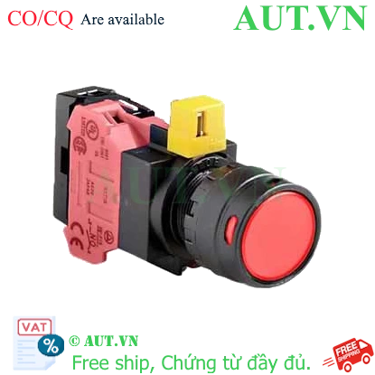 Ảnh của Nút nhấn nhả IDEC HW1L-MF2F01QD-R-6V D22 1NC (Đỏ)