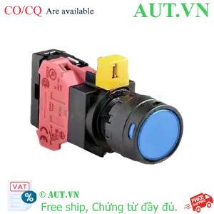 Ảnh của Nút nhấn nhả IDEC HW1L-MF2F01QD-S-12V D22 1NC (Xanh)