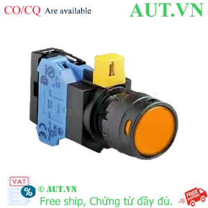 Ảnh của Nút nhấn nhả IDEC HW1L-MF2F10QD-A-6V D22 1NO (Hổ phách)