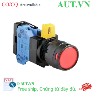 Ảnh của Nút nhấn nhả IDEC HW1L-MF2F10QD-R-12V D22 1NO (Đỏ)