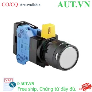Ảnh của Nút nhấn nhả IDEC HW1L-MF2F10QD-W-6V D22 1NO (Trắng)