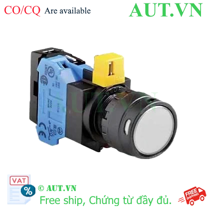 Ảnh của Nút nhấn nhả IDEC HW1L-MF2F10QD-W-6V D22 1NO (Trắng)