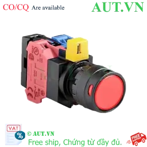 Ảnh của Nút nhấn nhả IDEC HW1L-MF2F11QD-R-6V D22 1NO+1NC (Đỏ)