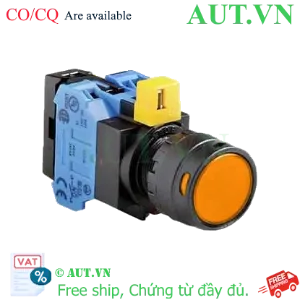 Ảnh của Nút nhấn nhả IDEC HW1L-MF2F20QD-A-6V D22 2NO (Hổ phách)