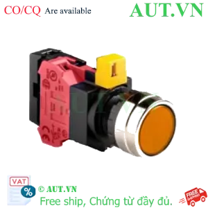 Ảnh của Nút nhấn nhả IDEC HW4L-M1F01QD-A-24V D22 1NC (Hổ phách)