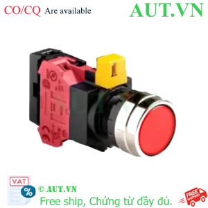 Ảnh của Nút nhấn nhả IDEC HW4L-M1F01QD-R-24V D22 1NC (Đỏ)