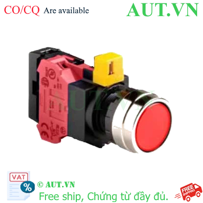 Ảnh của Nút nhấn nhả IDEC HW4L-M1F01QD-R-24V D22 1NC (Đỏ)