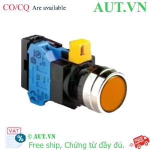 Ảnh của Nút nhấn nhả IDEC HW4L-M1F10QD-A-6V D22 1NO (Hổ phách)