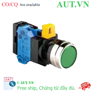 Ảnh của Nút nhấn nhả IDEC HW4L-M1F10QD-G-24V D22 1NO (Xanh)
