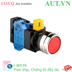 Ảnh của Nút nhấn nhả IDEC HW4L-M1F10QD-R-12V D22 1NO (Đỏ)