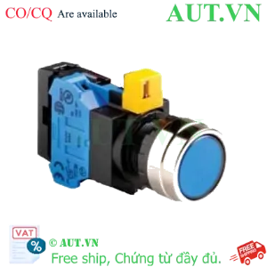 Ảnh của Nút nhấn nhả IDEC HW4L-M1F10QD-S-24V D22 1NO (Xanh)