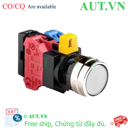 Ảnh của Nút nhấn nhả IDEC HW4L-M1F11QD-W-24V D22 1NO+1NC (Trắng)