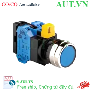 Ảnh của Nút nhấn nhả IDEC HW4L-M1F20QD-S-24V D22 2NO (Xanh)