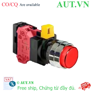 Ảnh của Nút nhấn nhả IDEC HW4L-M2F01QD-R-12V D22 1NC (Đỏ)
