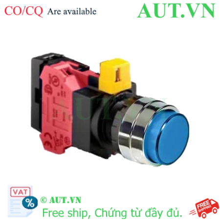 Ảnh của Nút nhấn nhả IDEC HW4L-M2F01QD-S-12V D22 1NC (Xanh)