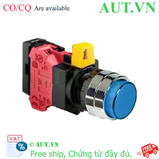 Ảnh của Nút nhấn nhả IDEC HW4L-M2F01QD-S-12V D22 1NC (Xanh)