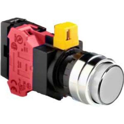 Ảnh của Nút nhấn nhả IDEC HW4L-M2F01QD-W-12V D22 1NC (Trắng)