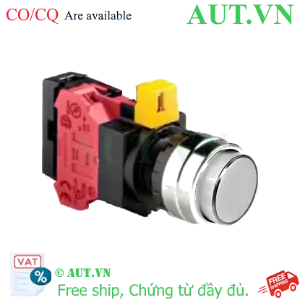 Ảnh của Nút nhấn nhả IDEC HW4L-M2F01QD-W-24V D22 1NC (Trắng)