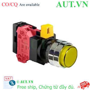 Ảnh của Nút nhấn nhả IDEC HW4L-M2F01QD-Y-12V D22 1NC (Vàng)