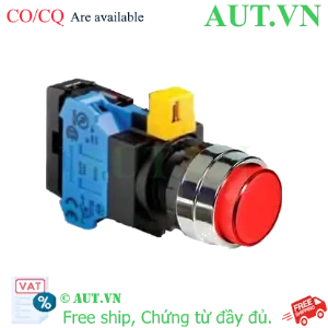 Ảnh của Nút nhấn nhả IDEC HW4L-M2F10QD-R-6V D22 1NO (Đỏ)