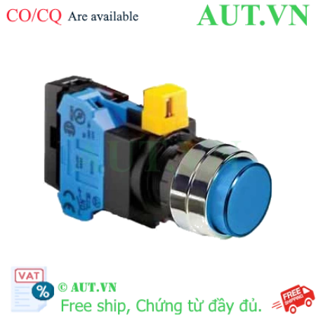 Ảnh của Nút nhấn nhả IDEC HW4L-M2F10QD-S-12V D22 1NO (Xanh)