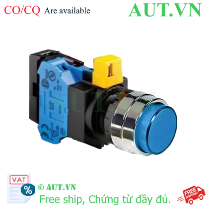 Ảnh của Nút nhấn nhả IDEC HW4L-M2F10QD-S-24V D22 1NO (Xanh)