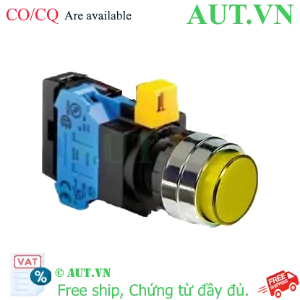 Ảnh của Nút nhấn nhả IDEC HW4L-M2F10QD-Y-6V D22 1NO (Vàng)