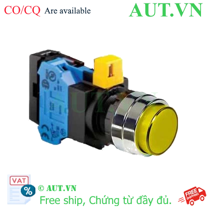 Ảnh của Nút nhấn nhả IDEC HW4L-M2F10QD-Y-6V D22 1NO (Vàng)