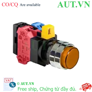 Ảnh của Nút nhấn nhả IDEC HW4L-M2F11QD-A-6V D22 1NO+1NC (Hổ phách)