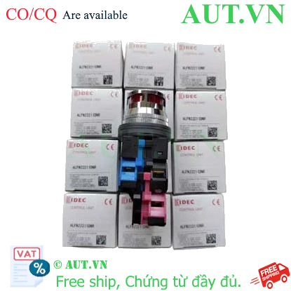 Ảnh của ALFN22211DNR nút nhấn nhả có đèn IDEC, D30, màu đỏ