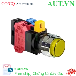 Ảnh của Nút nhấn nhả IDEC HW4L-M2F11QD-Y-6V D22 1NO+1NC (Vàng)