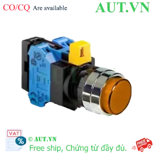 Ảnh của Nút nhấn nhả IDEC HW4L-M2F20QD-A-6V D22 2NO (Hổ phách)