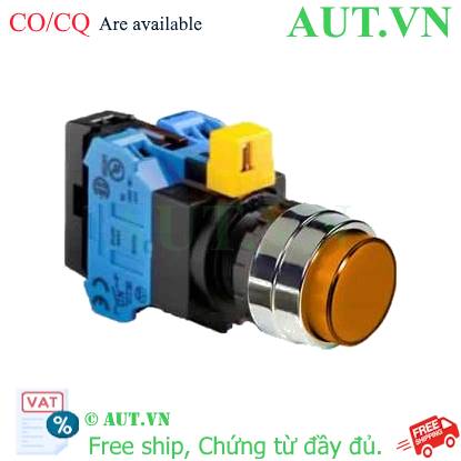 Ảnh của Nút nhấn nhả IDEC HW4L-M2F20QD-A-6V D22 2NO (Hổ phách)