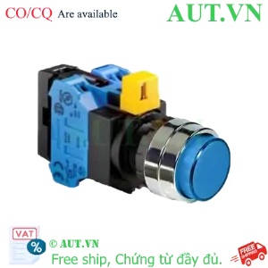 Ảnh của Nút nhấn nhả IDEC HW4L-M2F20QD-S-6V D22 2NO (Xanh)