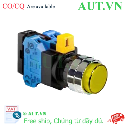 Ảnh của Nút nhấn nhả IDEC HW4L-M2F20QD-Y-24V D22 2NO (Vàng)