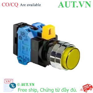 Ảnh của Nút nhấn nhả IDEC HW4L-M2F20QD-Y-6V D22 2NO (Vàng)