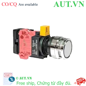 Ảnh của Nút nhấn nhả IDEC HW4L-MF2F01QD-W-12V D22 1NC (Trắng)