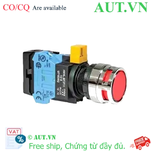 Ảnh của Nút nhấn nhả IDEC HW4L-MF2F10QD-R-24V D22 1NO (Đỏ)