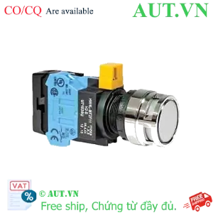 Ảnh của Nút nhấn nhả IDEC HW4L-MF2F10QD-W-24V D22 1NO (Trắng)