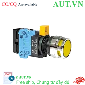 Ảnh của Nút nhấn nhả IDEC HW4L-MF2F10QD-Y-24V D22 1NO (Vàng)