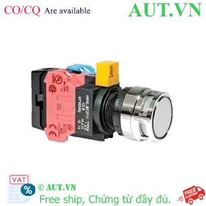 Ảnh của Nút nhấn nhả IDEC HW4L-MF2F11QD-W-24V D22 1NO+1NC (Trắng)