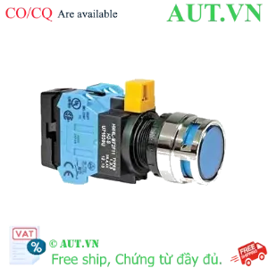Ảnh của Nút nhấn nhả IDEC HW4L-MF2F20QD-S-12V D22 2NO (Xanh)