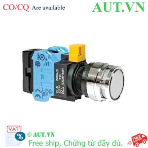 Ảnh của Nút nhấn nhả IDEC HW4L-MF2F20QD-W-12V D22 2NO (Trắng)