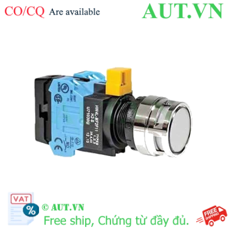 Ảnh của Nút nhấn nhả IDEC HW4L-MF2F20QD-W-6V D22 2NO (Trắng)