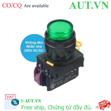 Ảnh của Nút nhấn nhả IDEC YW1L-M2E01Q0G D22 1NC (Xanh)